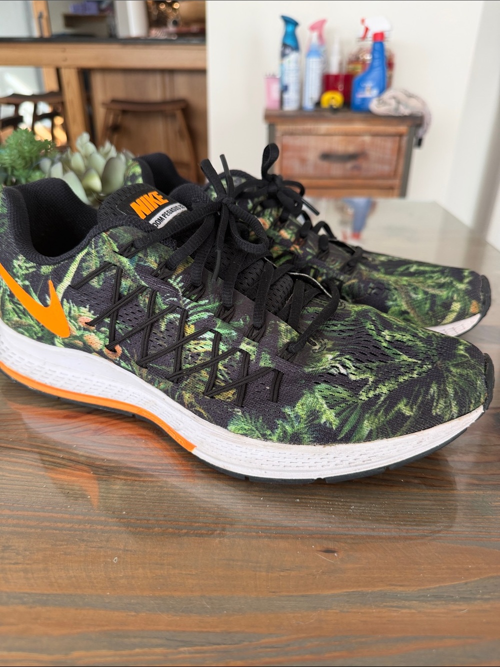Nike Men’s Camo Zoom Pegasus 32 Performance Running Shoes 11B
